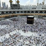 الكعبة المشرفة وصحن المطاف في المسجد الحرام بمكة المكرمة